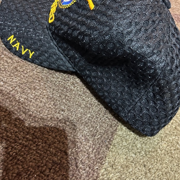 Navy Retired Black Cap - Picture 4 of 7